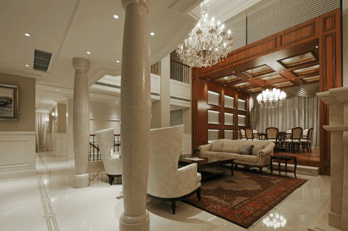 簡歐風范，奢享大宅——583㎡獨墅苑二期別墅裝修案例賞析